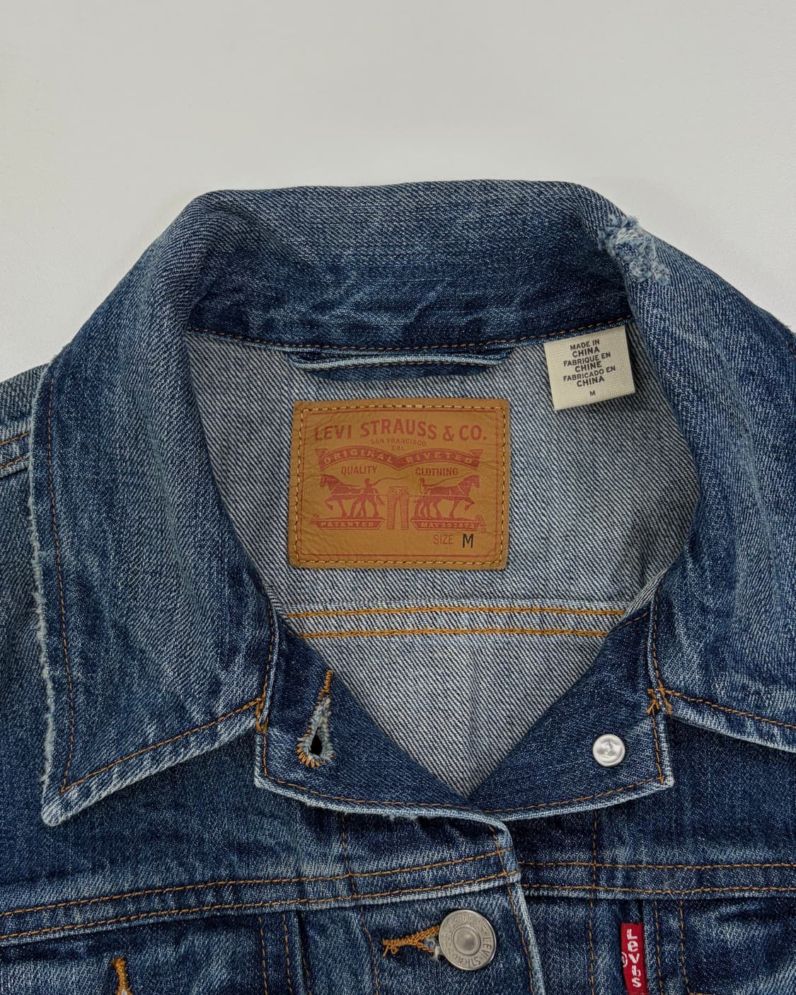 [M]리바이스 Levi's 3세대 빈티지 데미지 트러커 자켓 상품이미지7