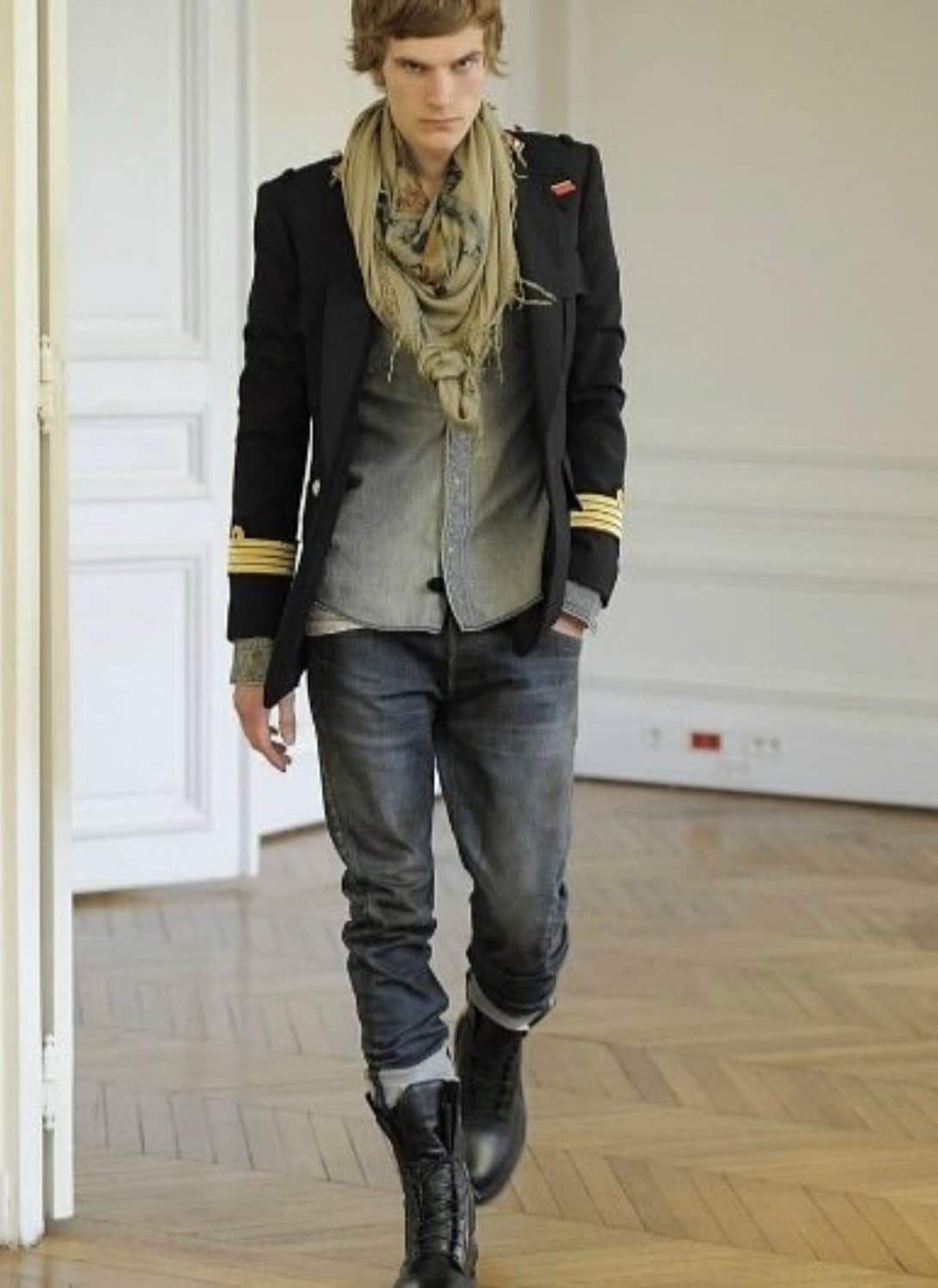 발망 FW11 데카르넹 밀리터리 블레이저 자켓 상품이미지3