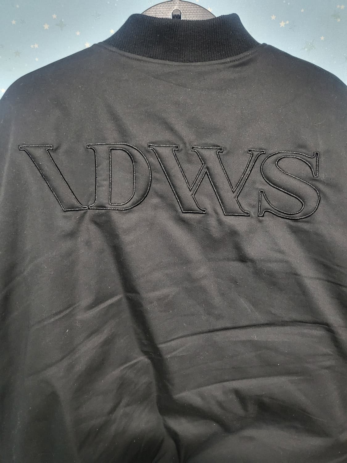 아이돈워너셀 Circle Shirring Logo Ma-1 Black 상품이미지6