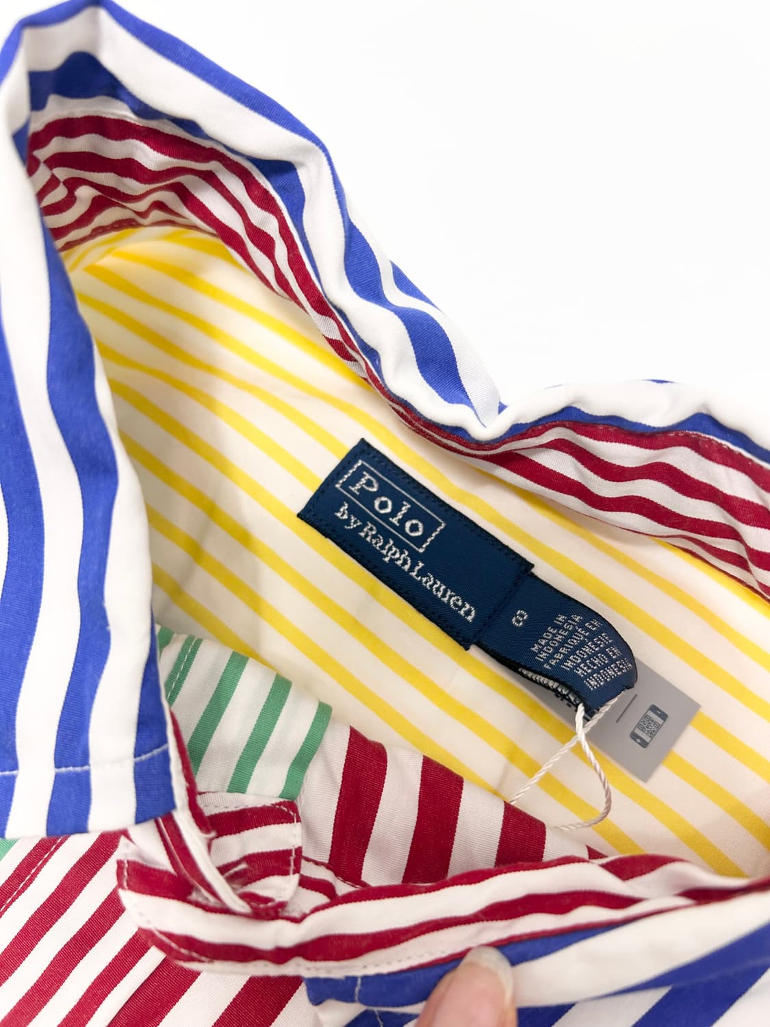 폴로 스트라이프 멀티컬러 셔츠 상품이미지3