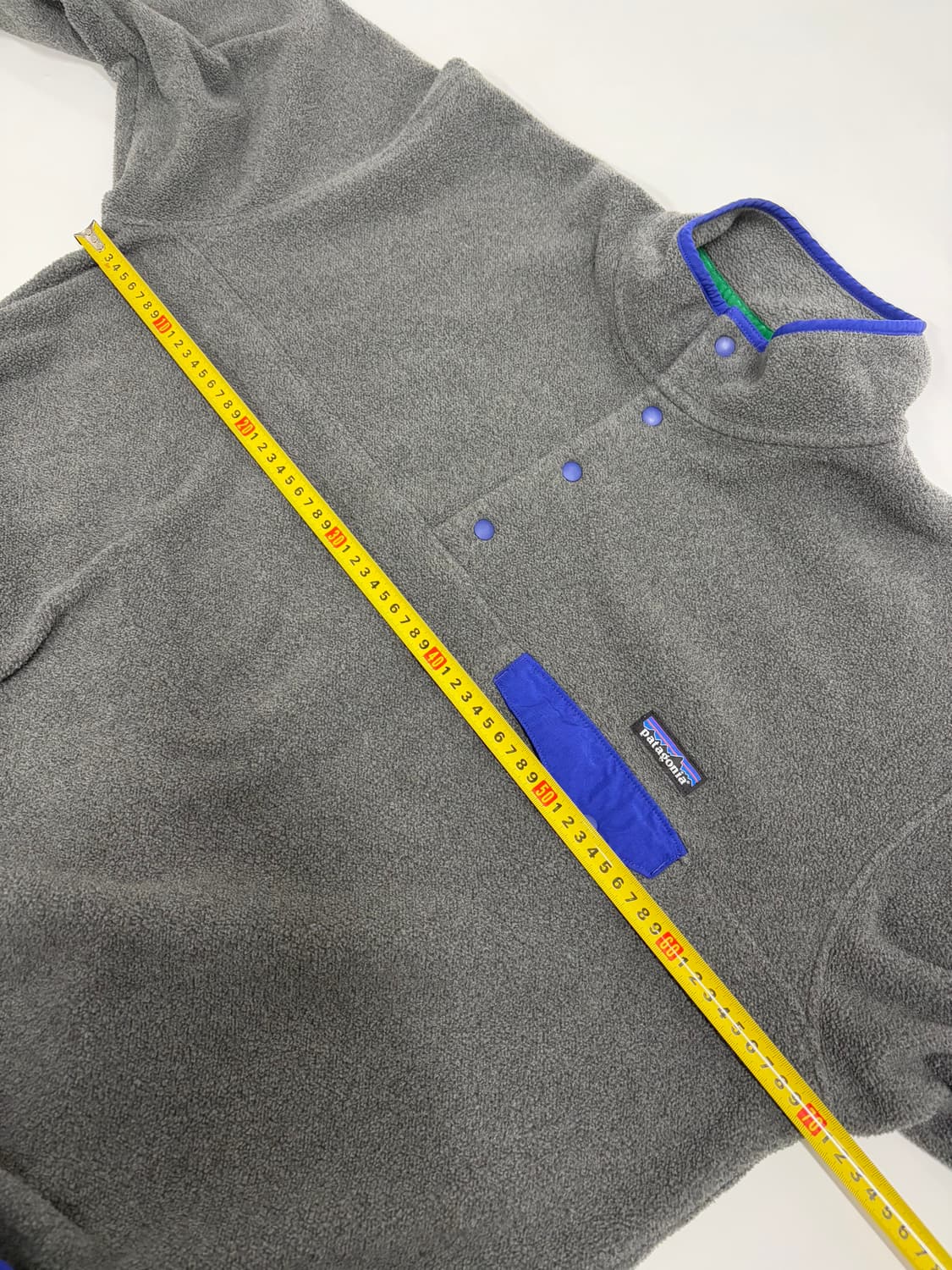 헤비모델)빈티지 파타고니아 신칠라 스냅티 그레이 멘즈XL 상품이미지7