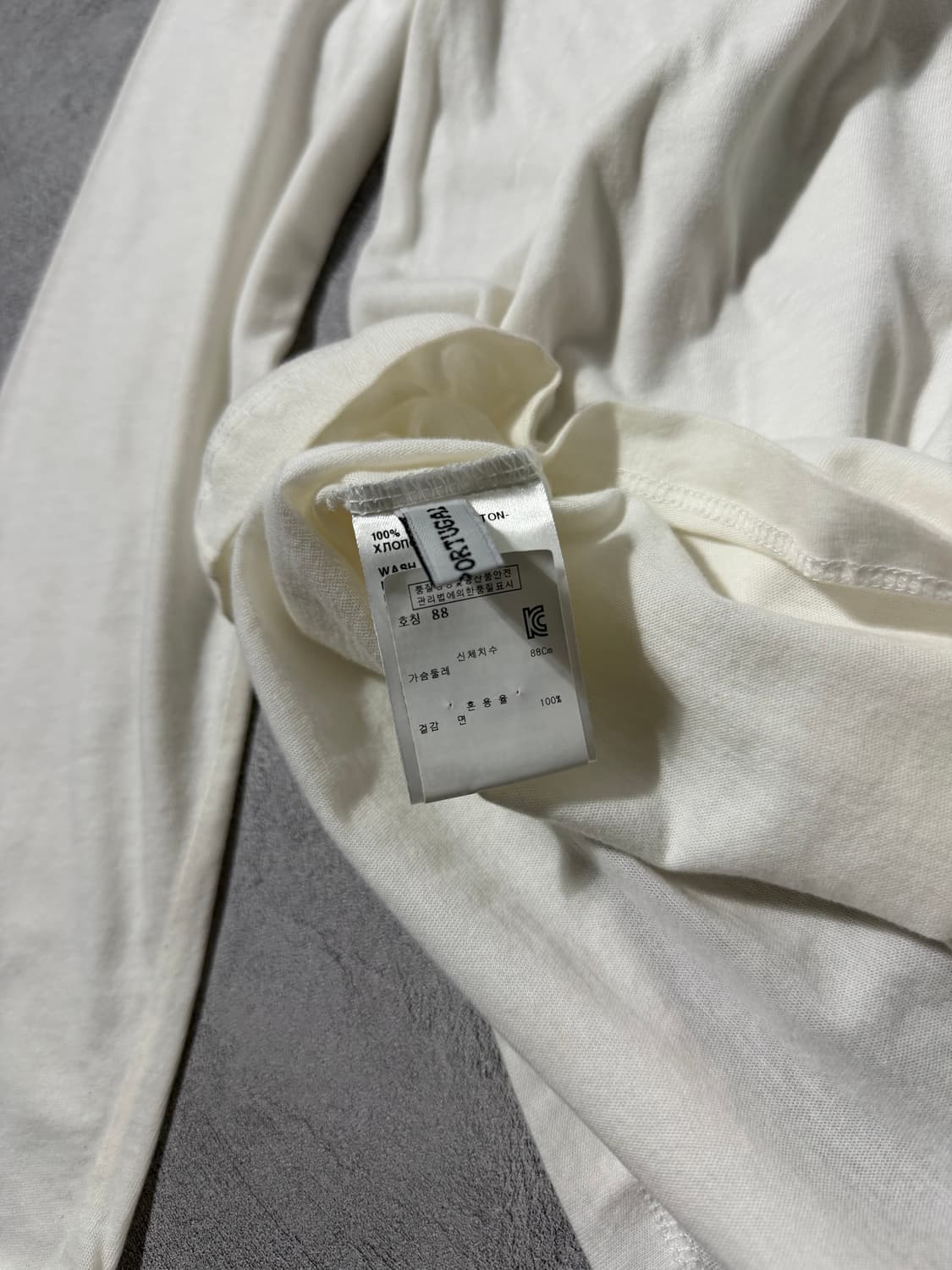 Ann Demeulemeester 11SS Asymmetric top 상품이미지8