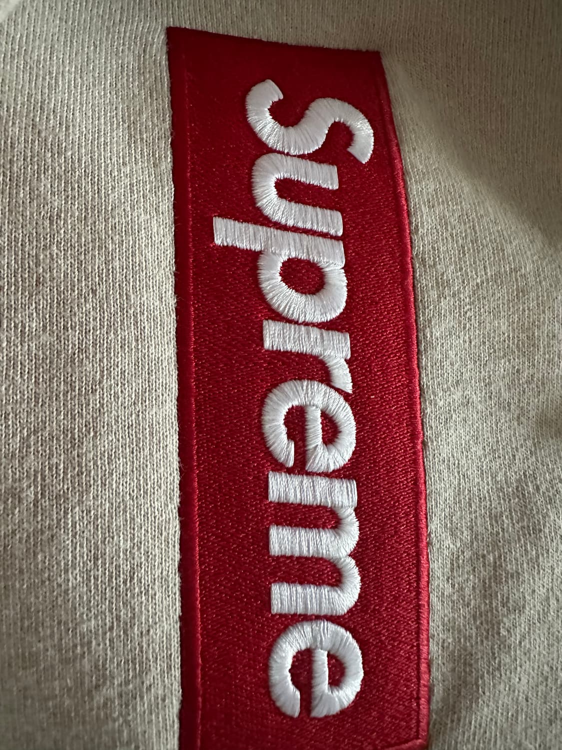 슈프림 박스로고 후디 스톤 때 상품이미지2