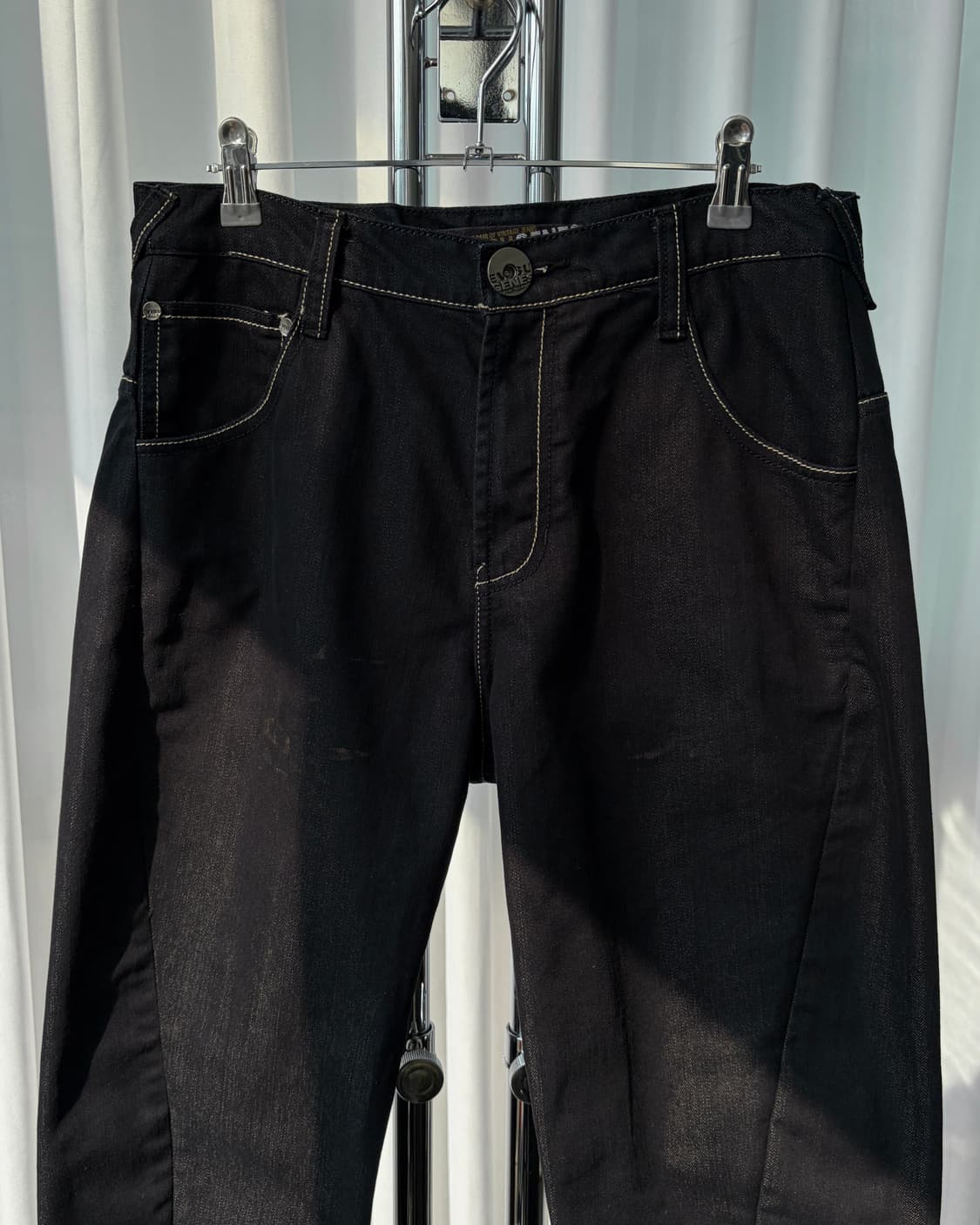 [32인치]에비수 Evisu 엔지니어드 데님 팬츠 상품이미지4