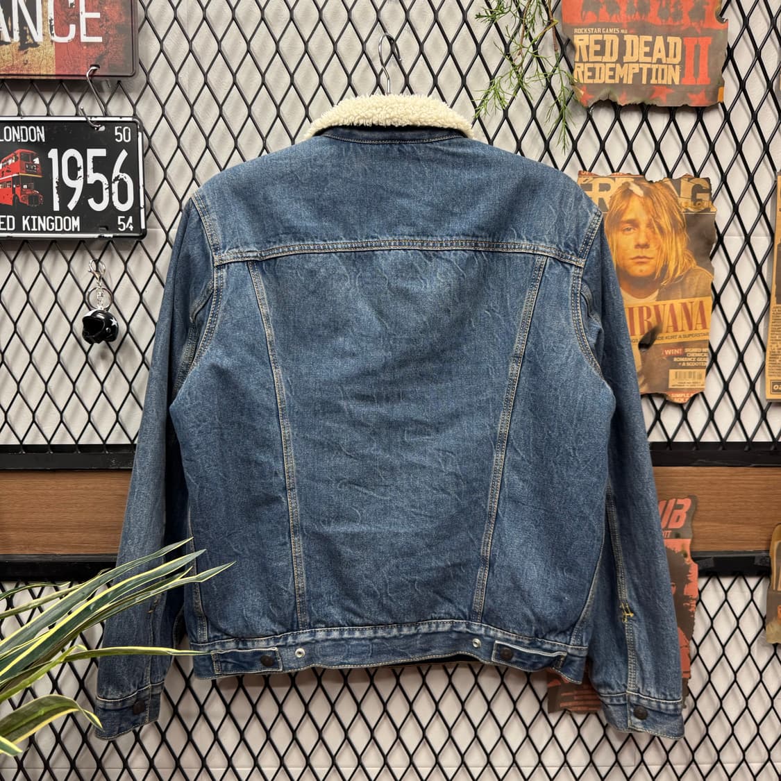 리바이스 타입 3 쉐르파 진청 데님 트러커 자켓 상품이미지2