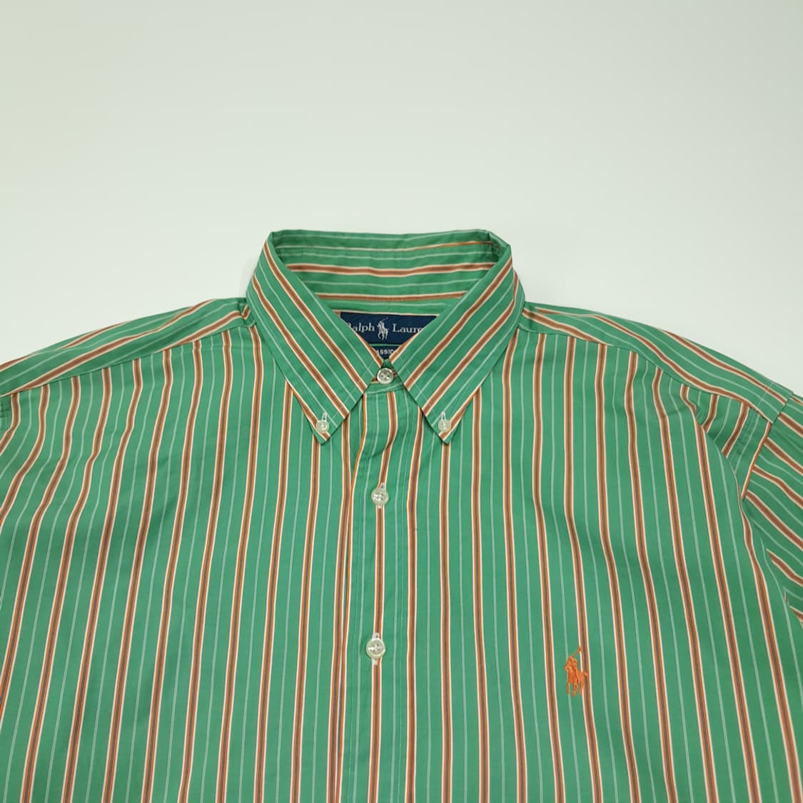 CL966 XL 폴로 00s 클래식핏 프레피 스트라이프 셔츠 남방 상품이미지2