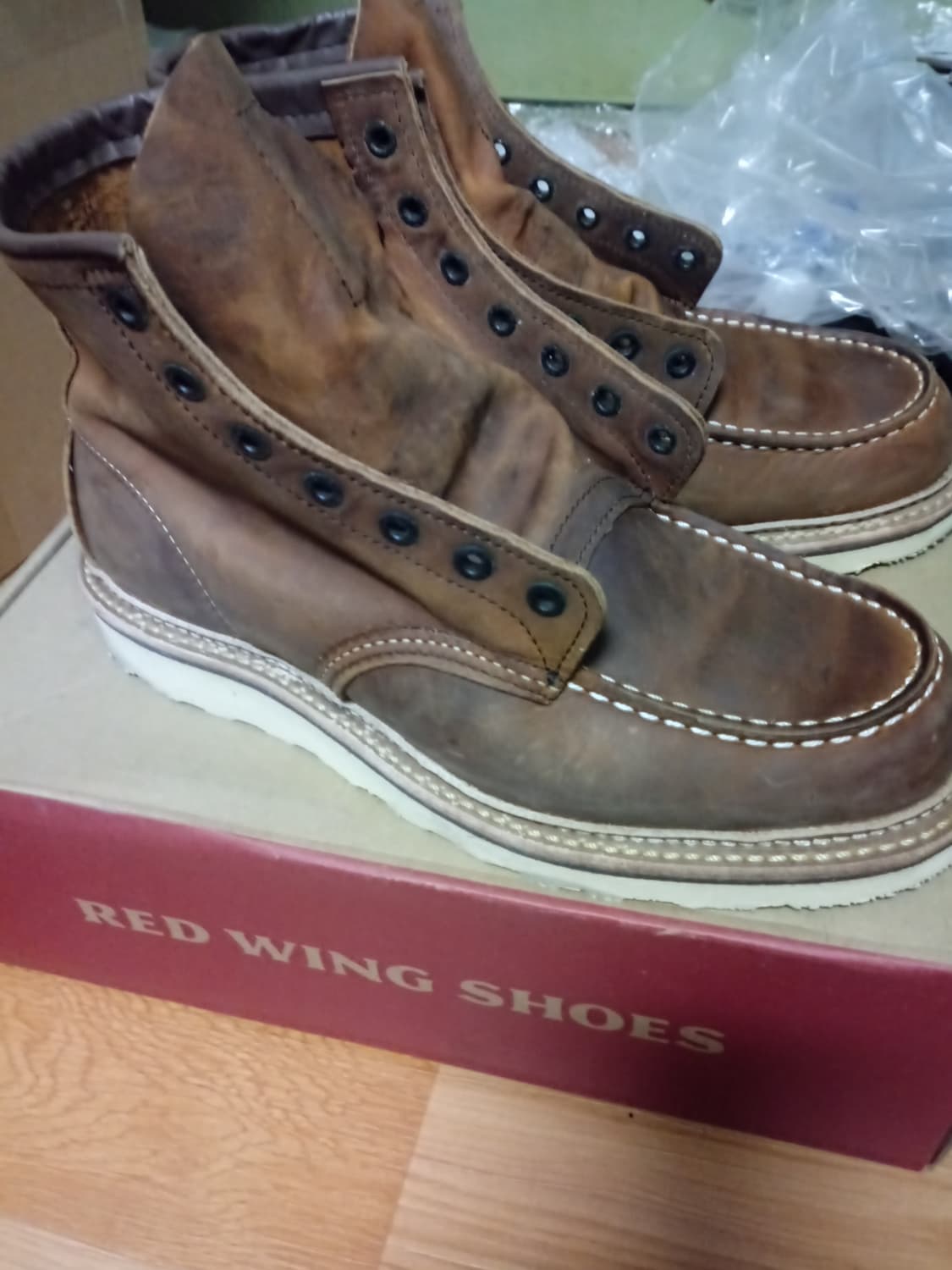 레드윙 목토 1907 (265D) 카퍼 러프앤터프 상품이미지3