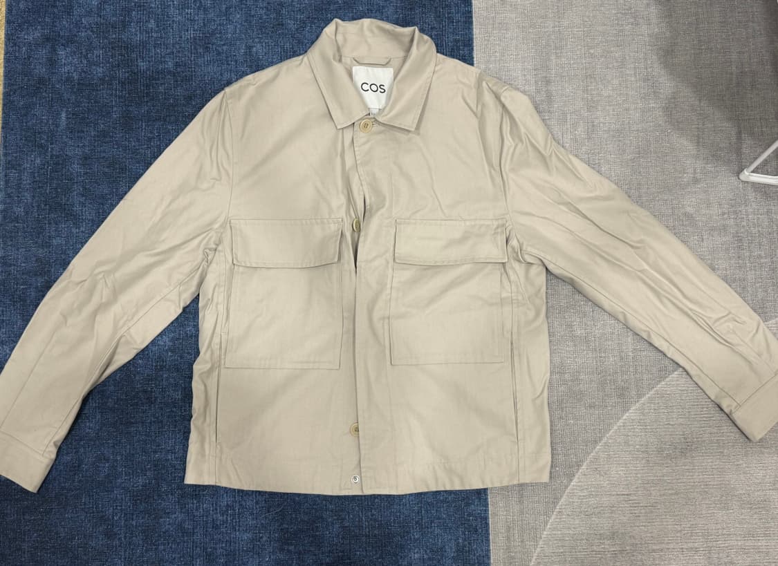 COS 코스 코튼 트윌 유틸리티 오버셔츠 상품이미지1