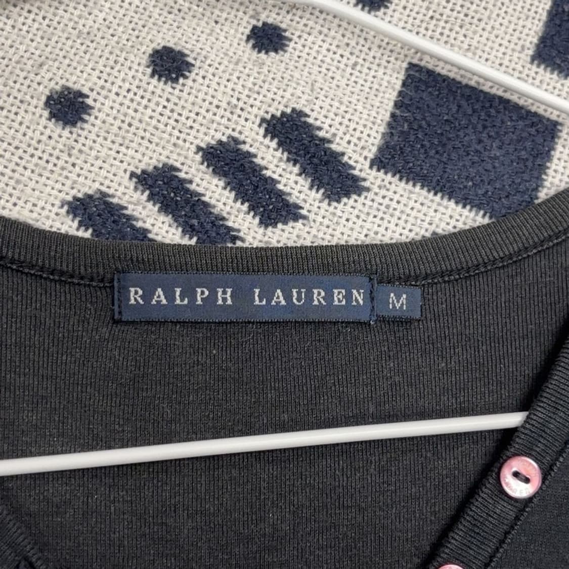 폴로 랄프로렌 브이넥 스판 반팔티 M P00057 상품이미지3