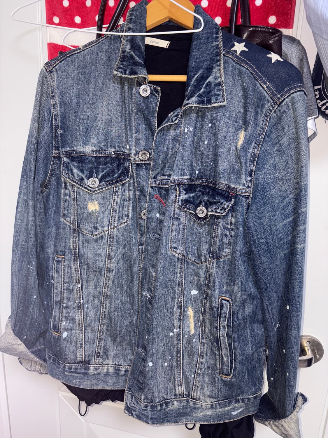 vintage denim jacket  상품이미지1
