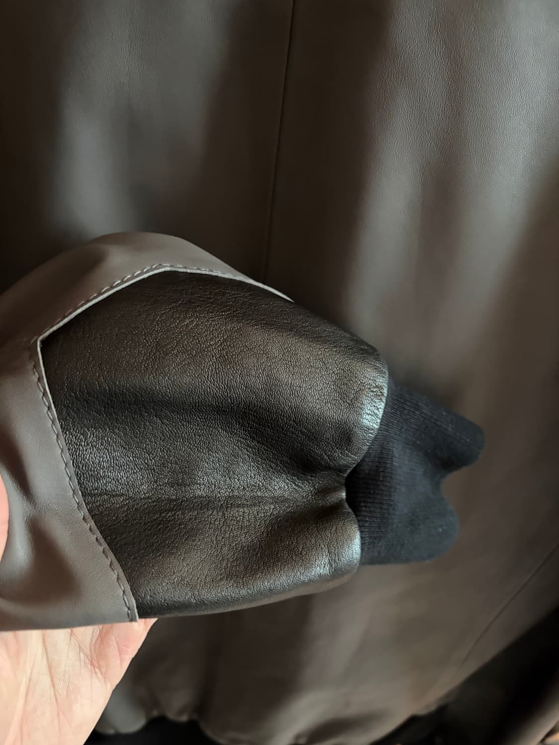 15ss 마르지엘라 레더 자켓 상품이미지5