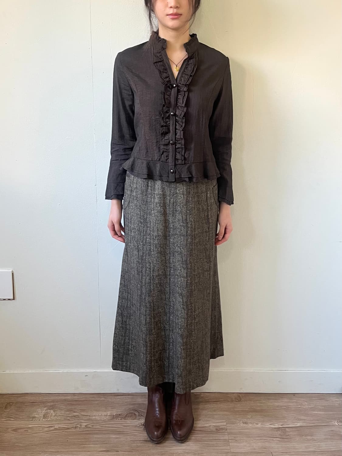 APHRODITE 사이드 포켓 스커트 상품이미지7