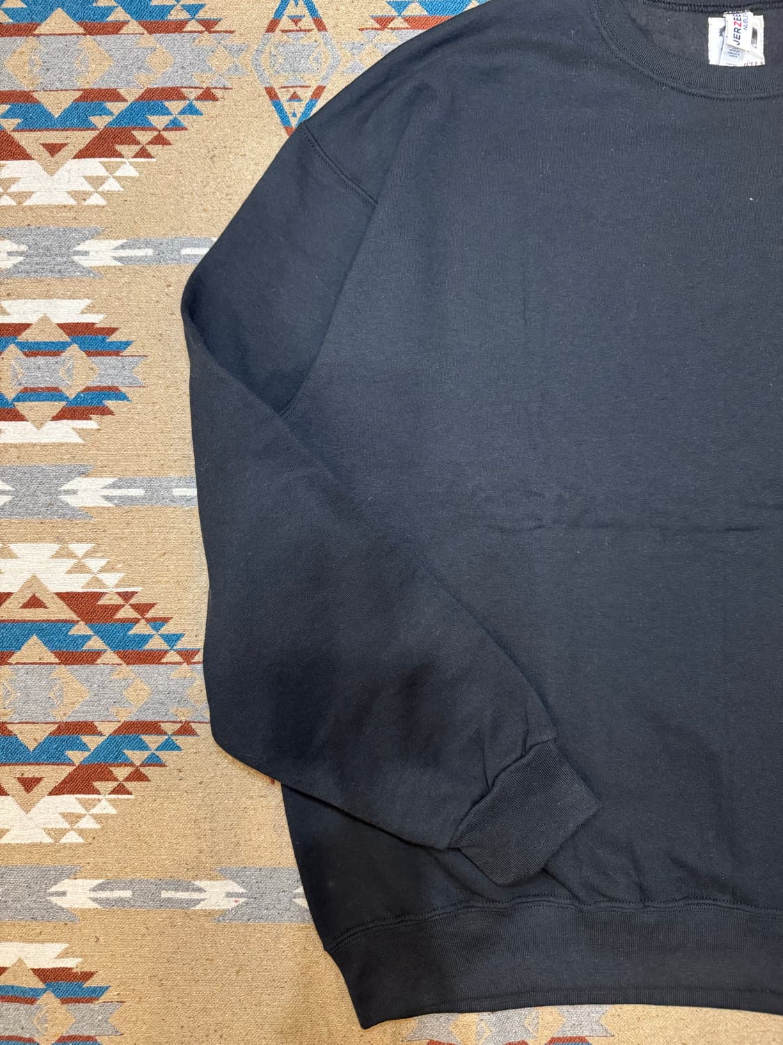 [XL] 와코마리아 x 고스트쉘 맨투맨 블랙  상품이미지2