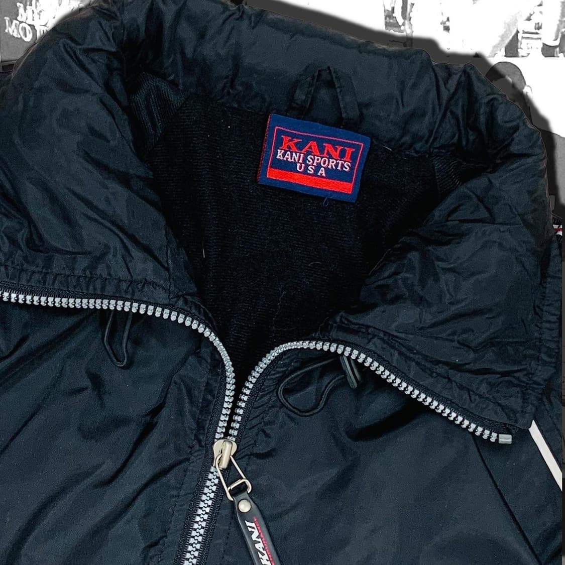 90s karl kani 칼카니 올드스쿨 바람막이 상품이미지5