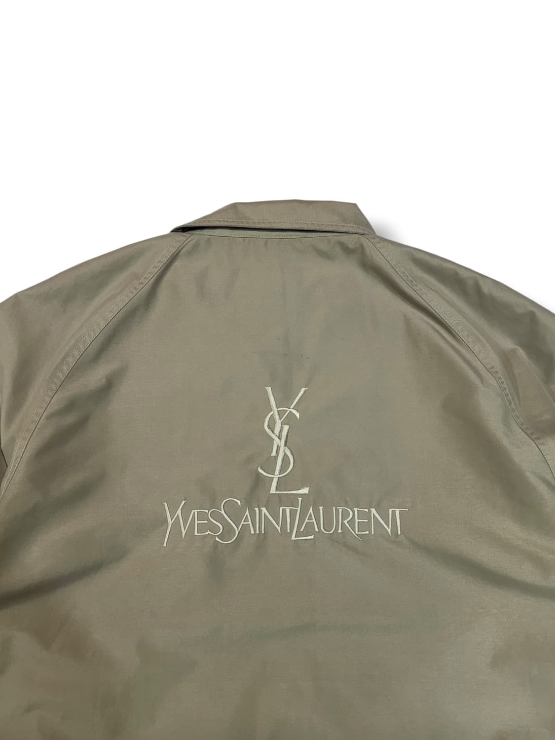 90s 입생로랑 빅로고 스윙톱 자켓 (L)   상품이미지2