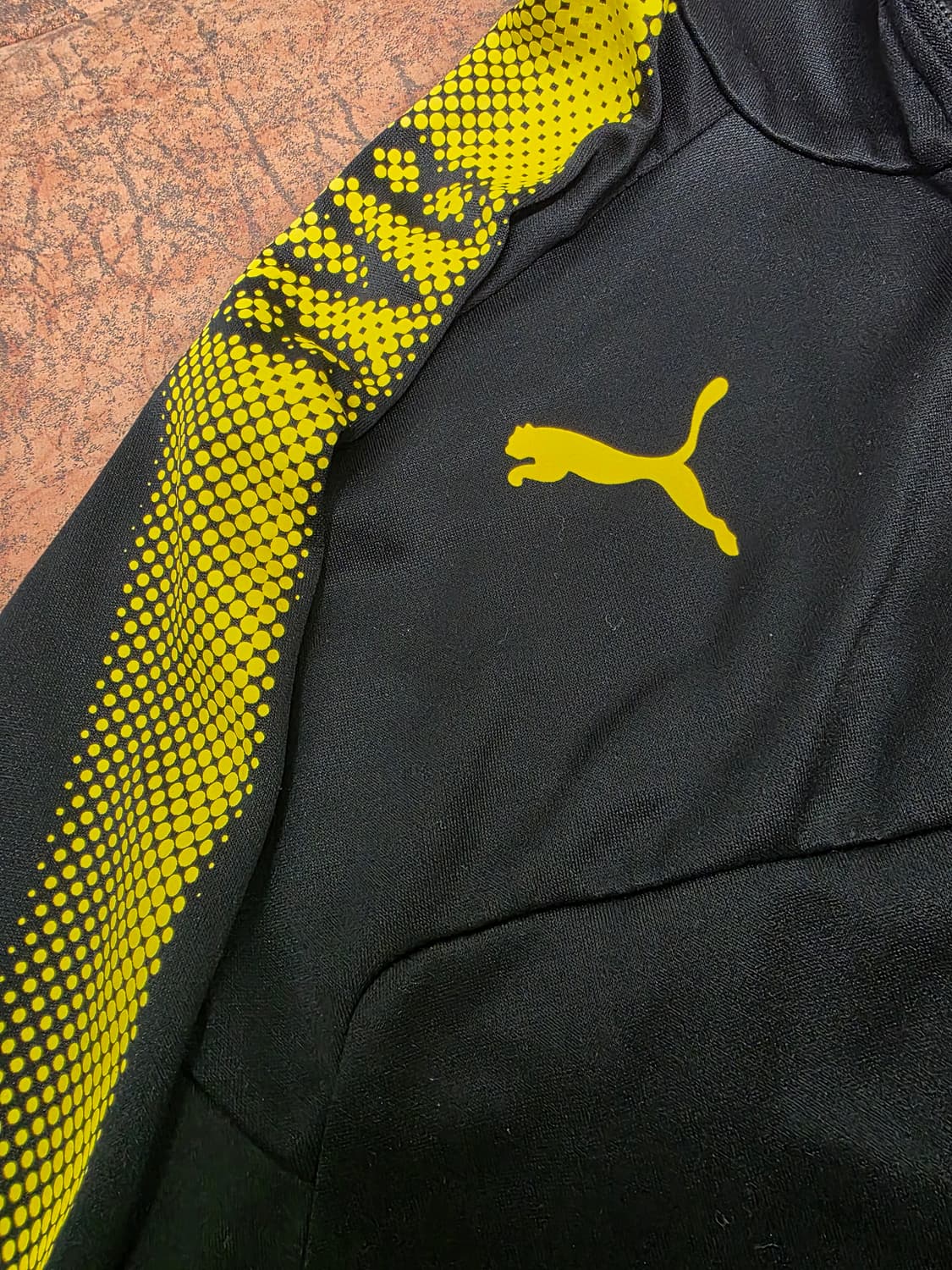 푸마 17-18 보르시아 도르트문트 트레이닝 하프집업 저지 L 상품이미지3