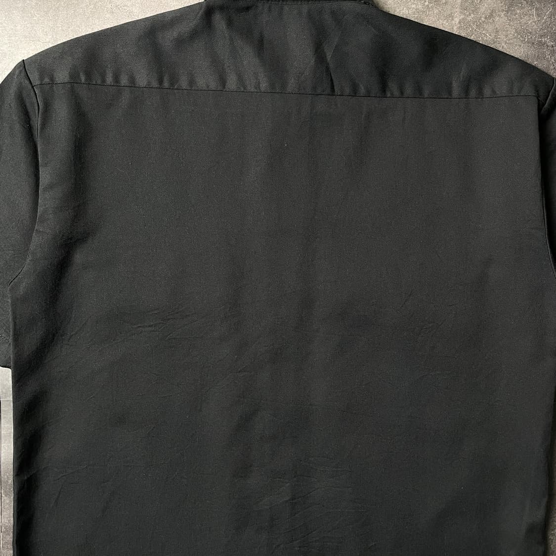 DICKIES 디키즈 빈티지 블랙 반팔 워크 셔츠 A00938 상품이미지7