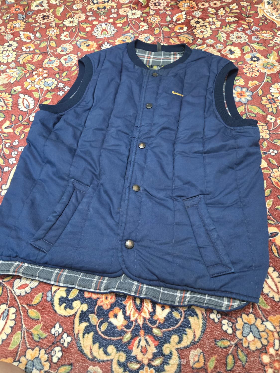 ​[L] 90s 바버(Barbour) 버티컬 퀼팅 베스트  상품이미지8