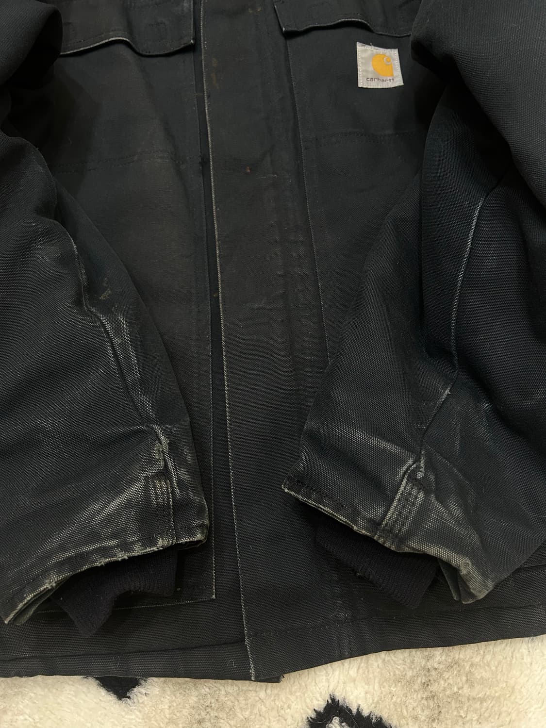 [3XL]칼하트USA 트레디셔널 코트 자켓/퀄팅안감/블랙 상품이미지5