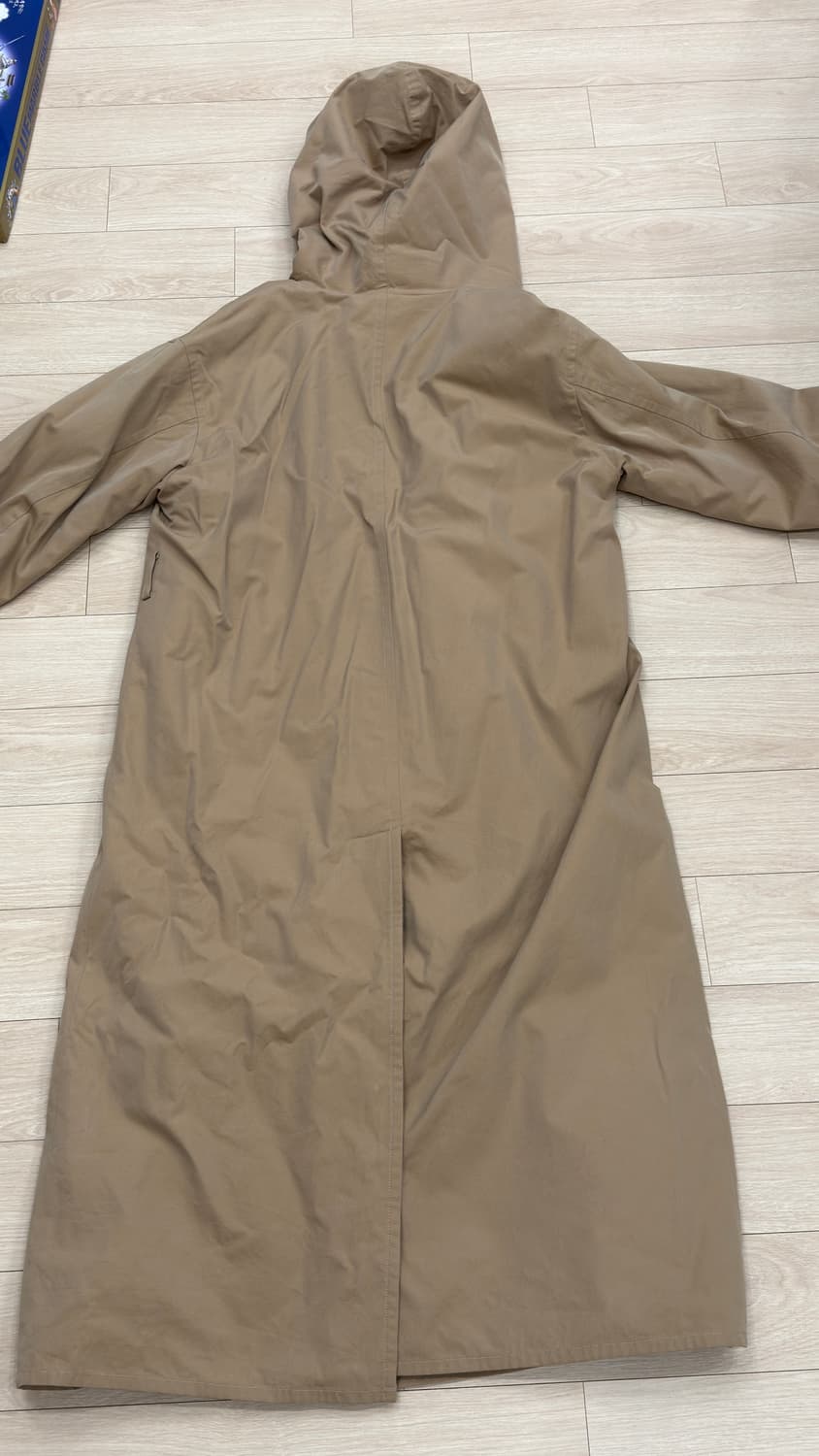 AURALEE 후드 롱 트렌치 코트 상품이미지5