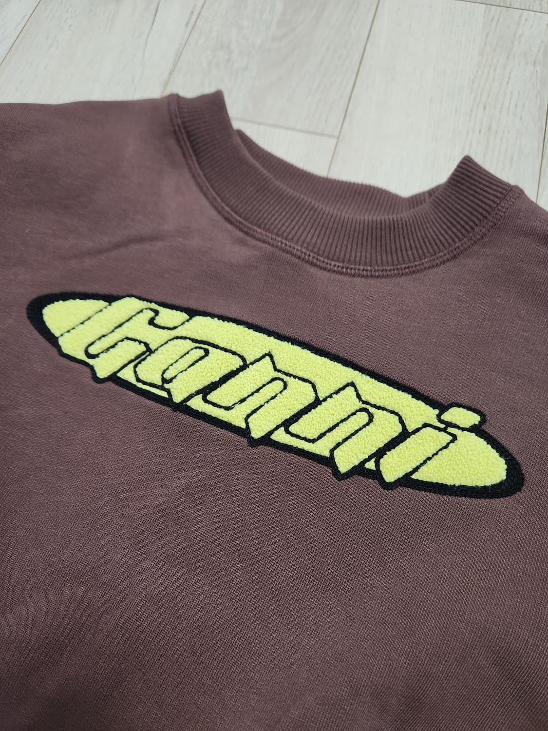 가니 Ganni 기모 크롭 맨투맨 XS 상품이미지3