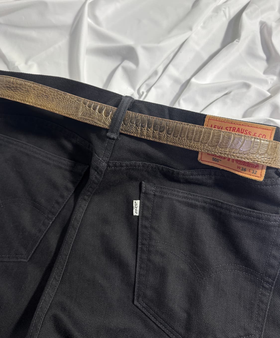 Kaiyo 오스트리치 레더 벨트 상품이미지3