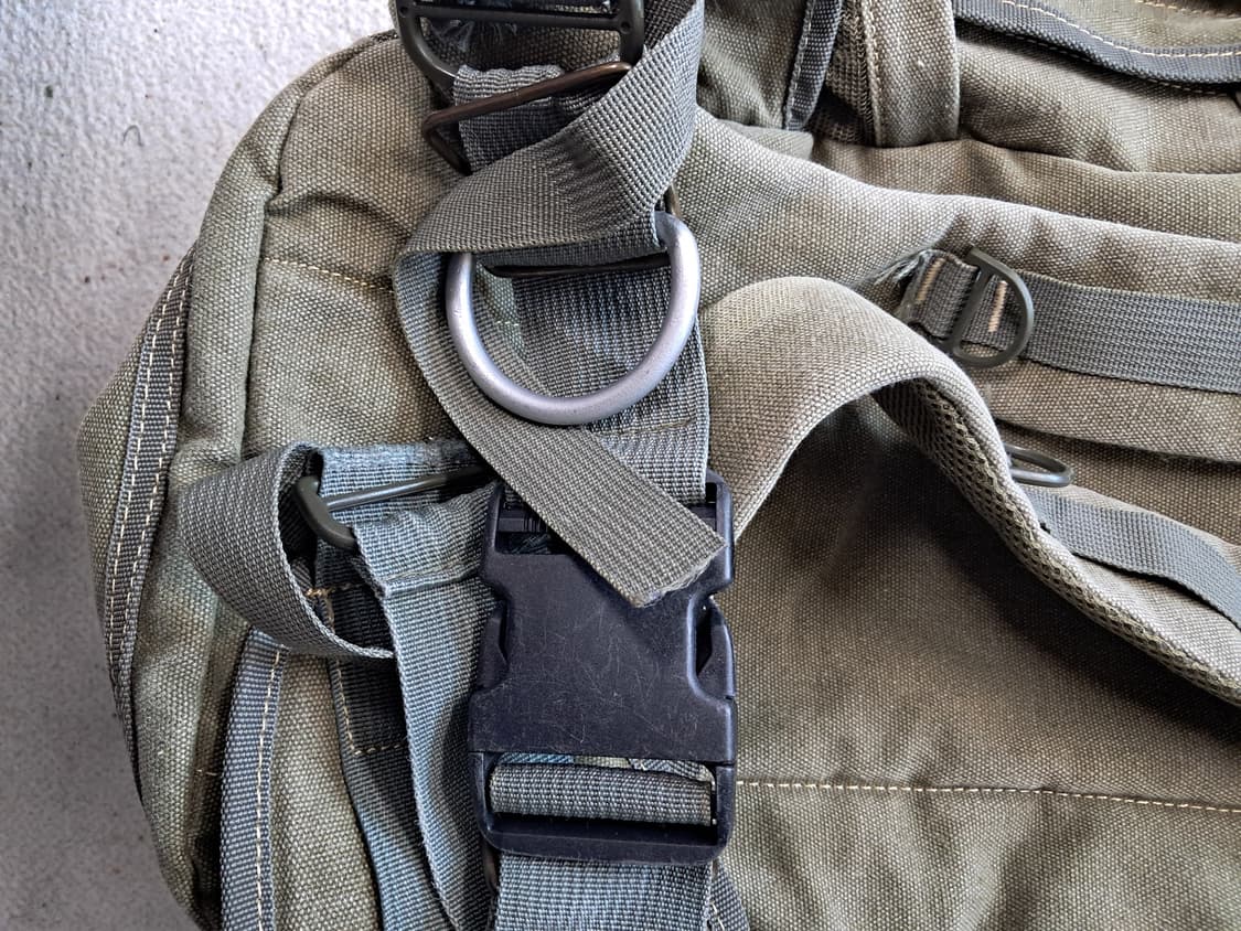 디젤90s 캔버스 밀리터리 백팩 상품이미지7