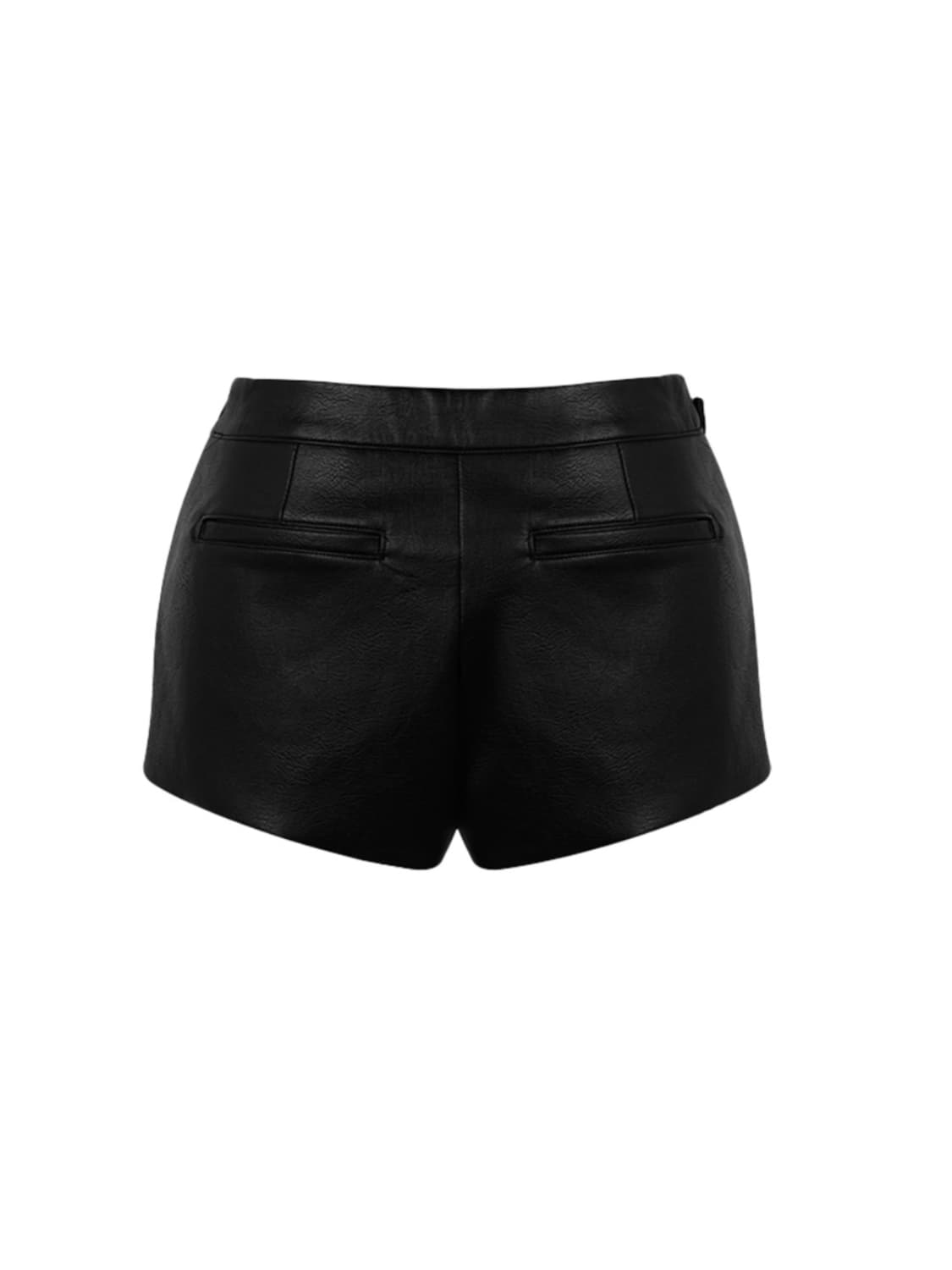 [택O새상품] 오도어 parel 레더 쇼츠 1 / 레이스업 반바지 상품이미지2