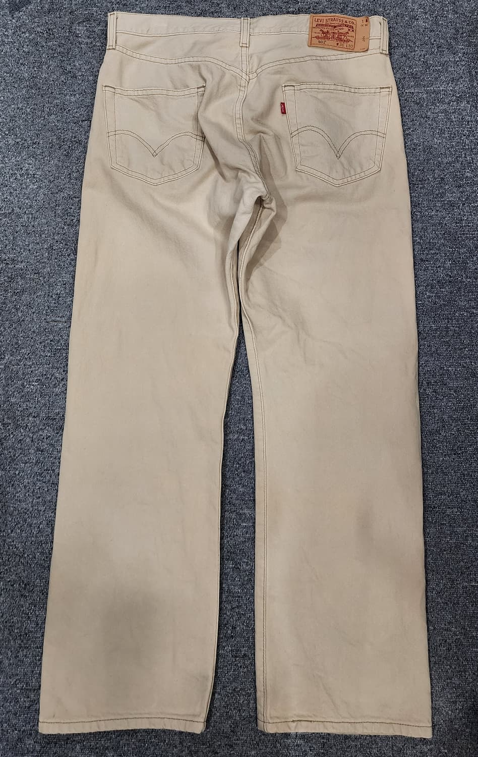 리바이스 501 00s 베이지 데님 팬츠 바지 36 상품이미지2