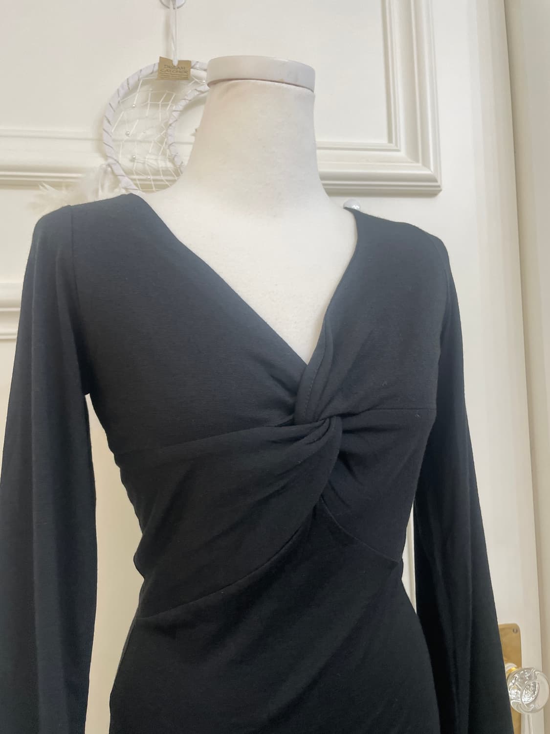 black twist point slim basic opc(size-S) 상품이미지5