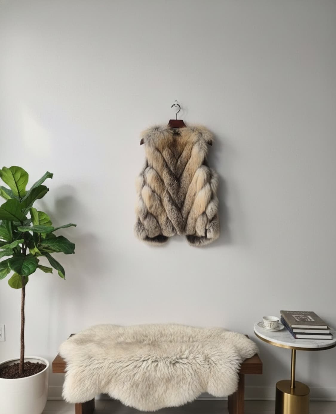 [SAGA FURS] 프리미엄 천연 폭스 퍼 베스트 (사가폭스) 상품이미지5