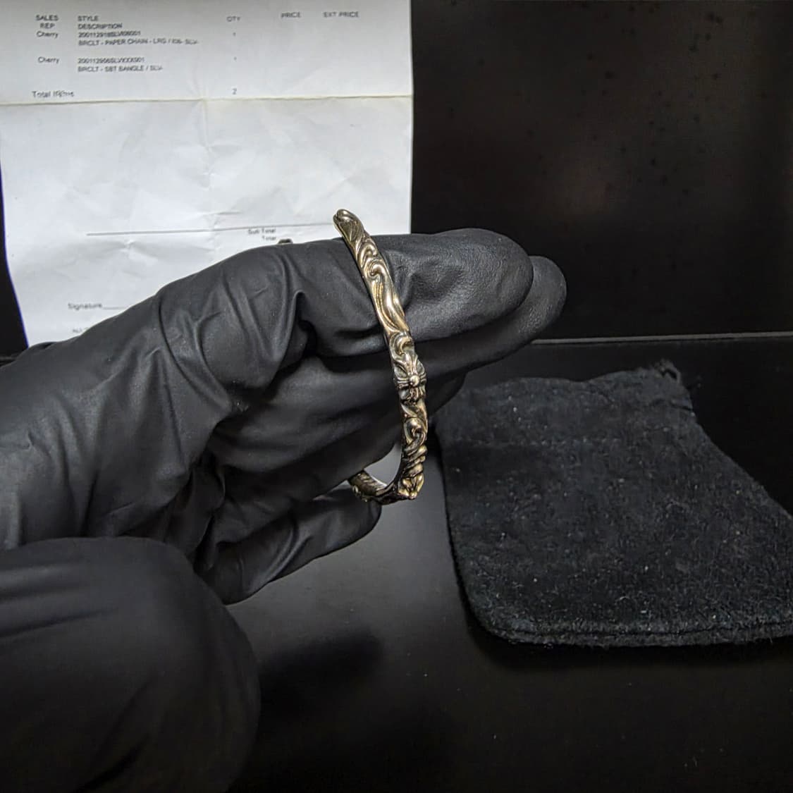 {클로젯}[Os/영수증]크롬하츠 SBT뱅글팔찌 상품이미지3