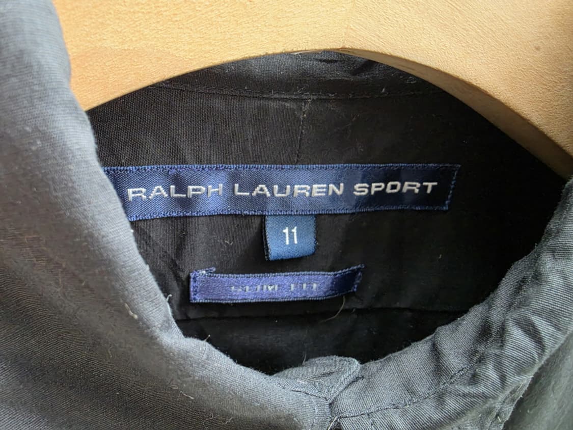 00s 랄프로렌 스포츠 칠부 셔츠 상품이미지5