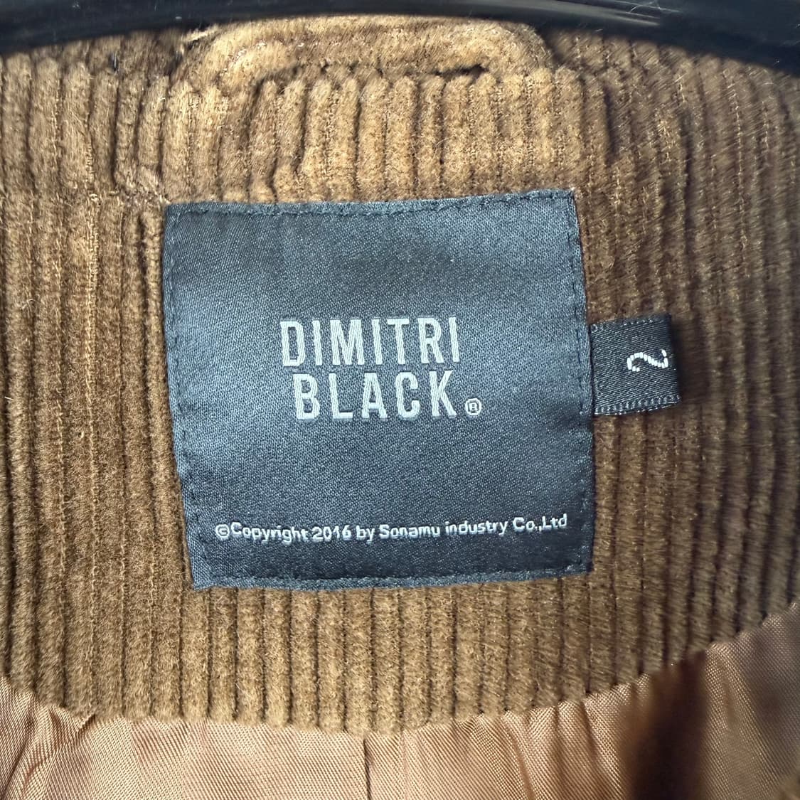 (2) 디미트리 블랙 코듀로이 블레이저 자켓 브라운 상품이미지3