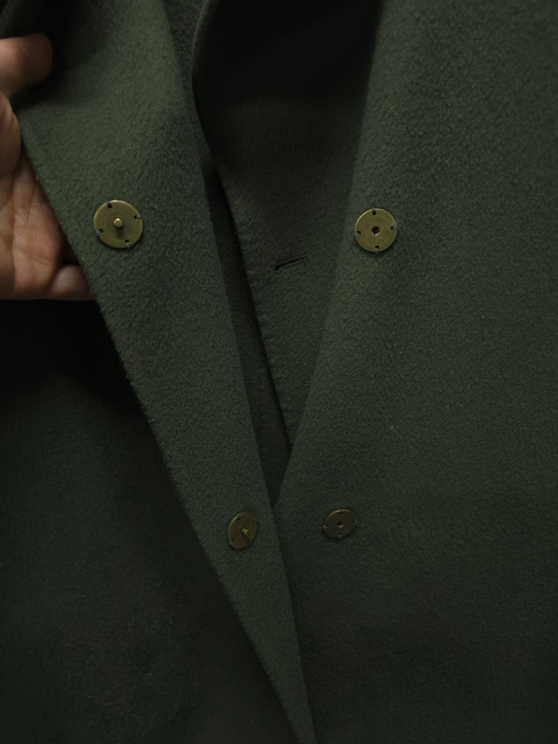 시슬리 캐시미어 세미오버 울코트 (55~66) 상품이미지9