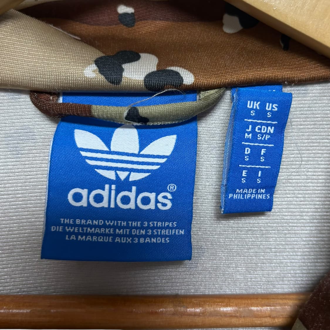 3862 아디다스 밀리터리 카모 파이어버드 져지 집업 상품이미지4