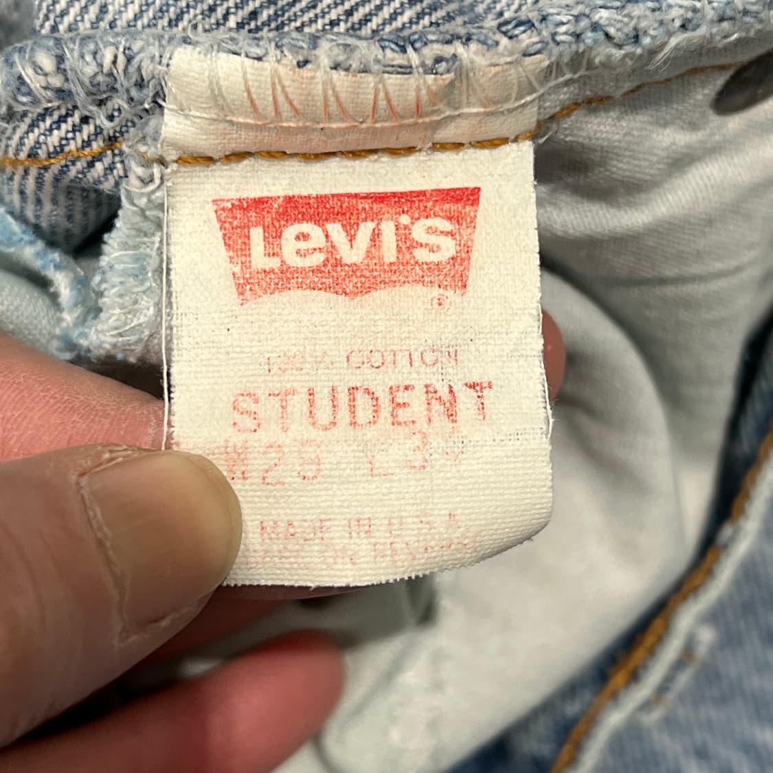 usa 리바이스 506 오렌지탭 데님팬츠 s08988 상품이미지7