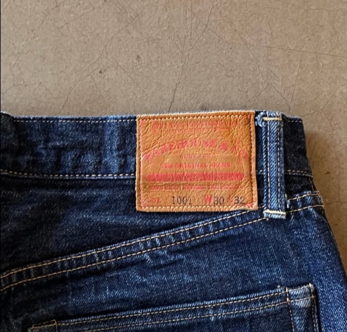 웨어하우스 1001 셀비지 데님 상품이미지8