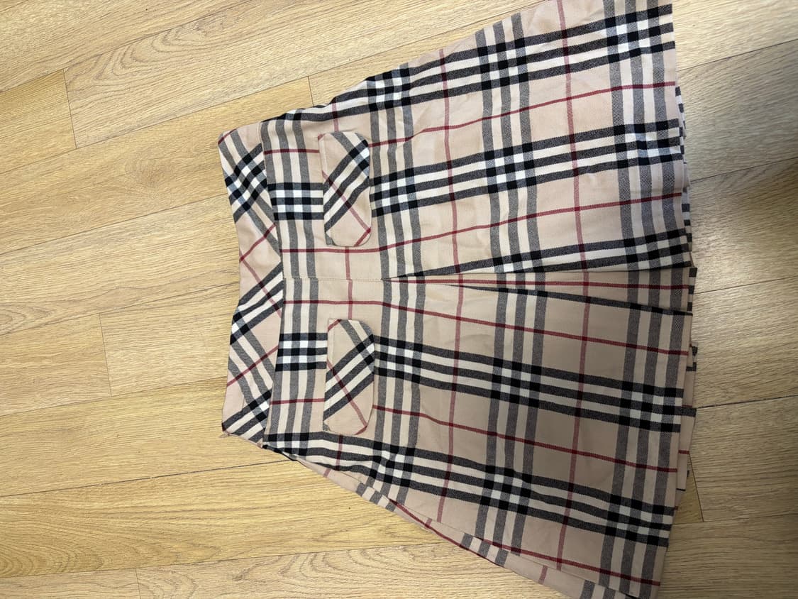 버버리 정품 00s 체크 테니스스커트 25 상품이미지4