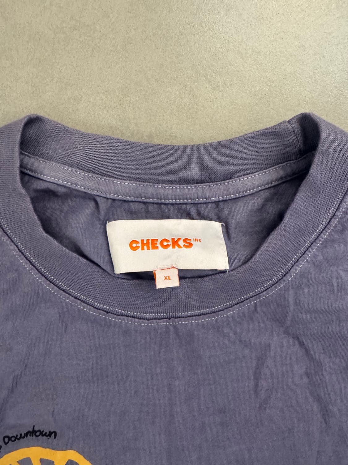 checks 티셔츠  상품이미지3