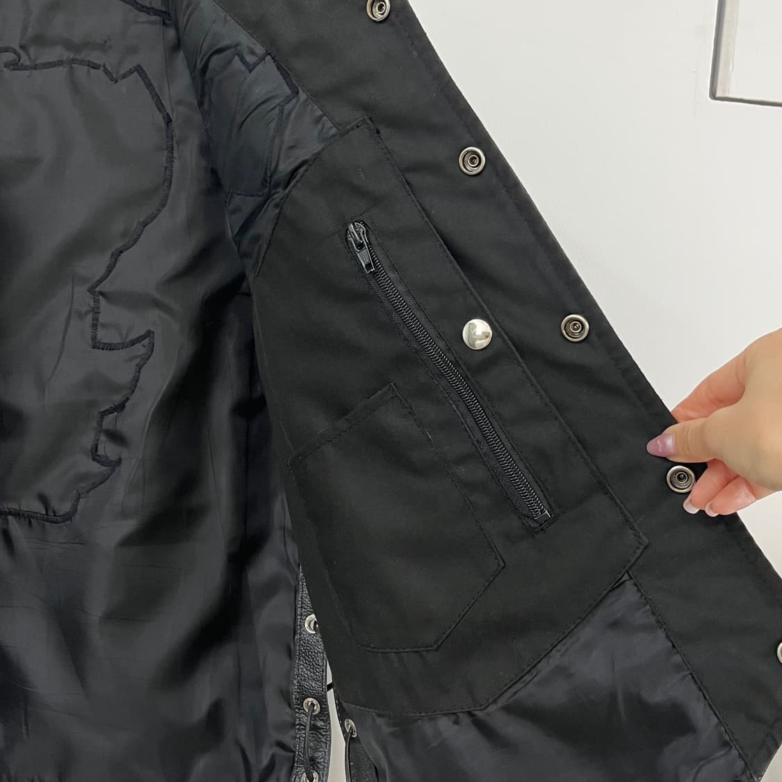 ARD Champs 할리데이비슨 패치 라이더 가죽 조끼 상품이미지7