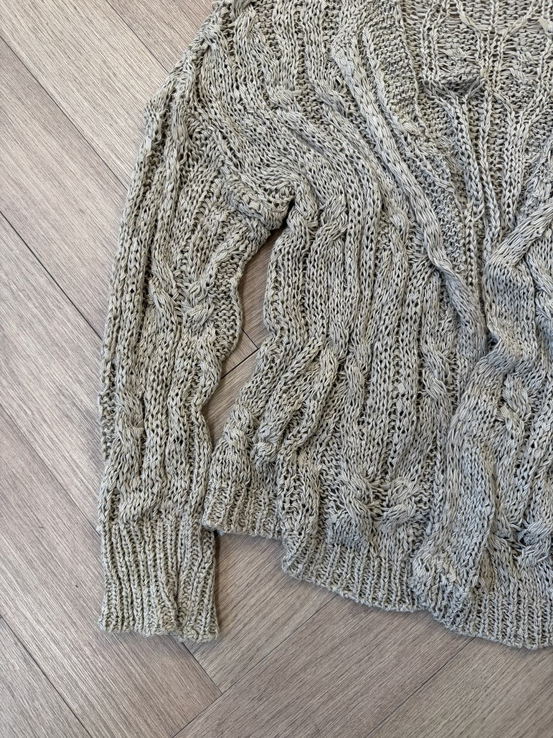 dusty sand drifft knit cardigan 상품이미지6