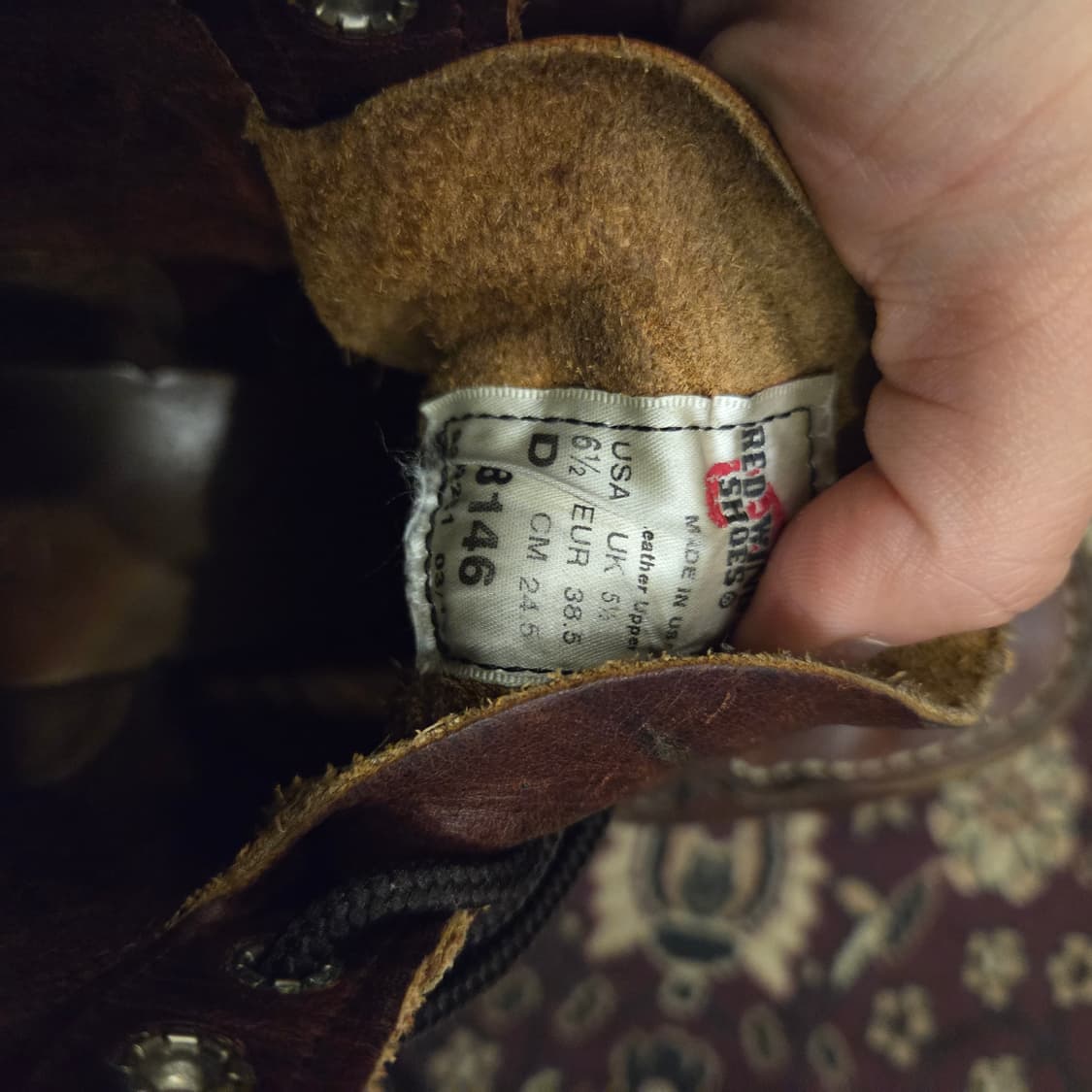 레드윙 목토 8146 us6.5 245-250 상품이미지6