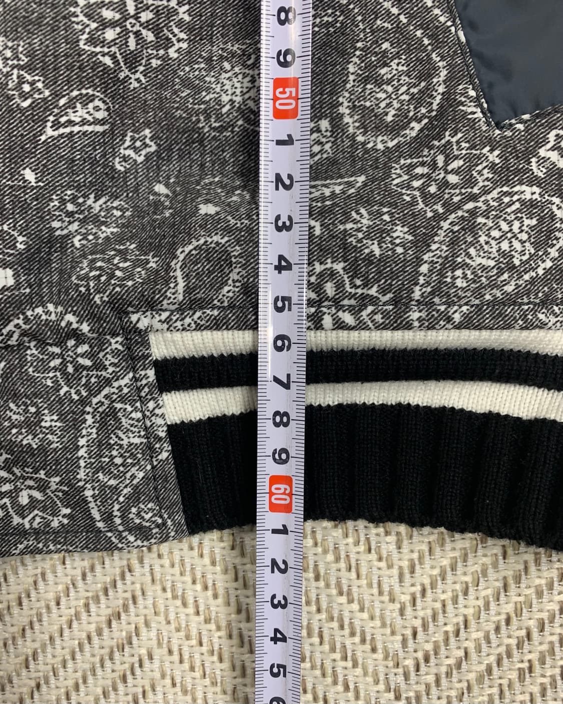 W.ANGLE 페이즐리 봄버 자켓 100 상품이미지8