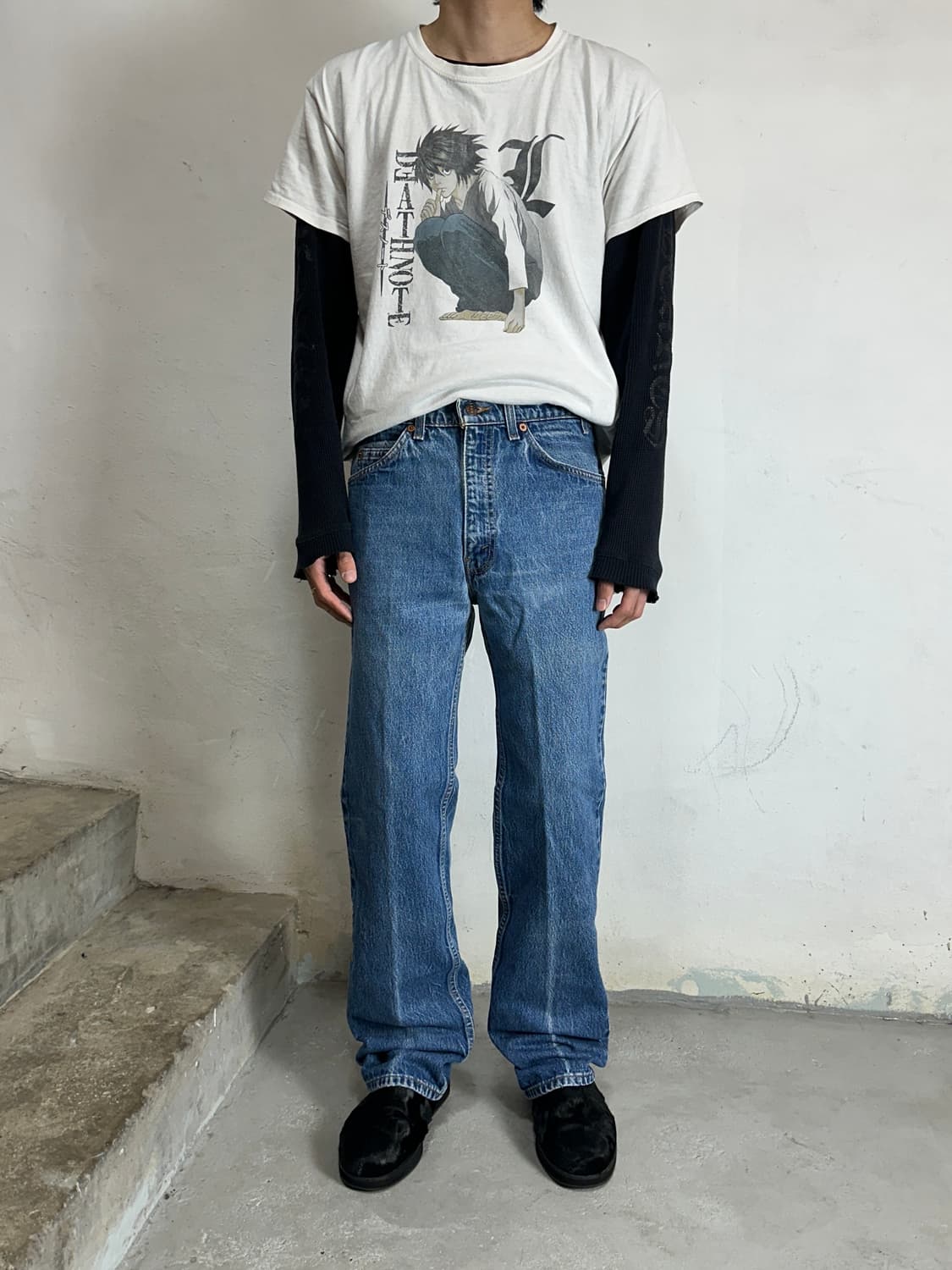 90’s USA 빈티지 리바이스 517 오렌지탭 부츠컷 리바이스 청바지 상품이미지2