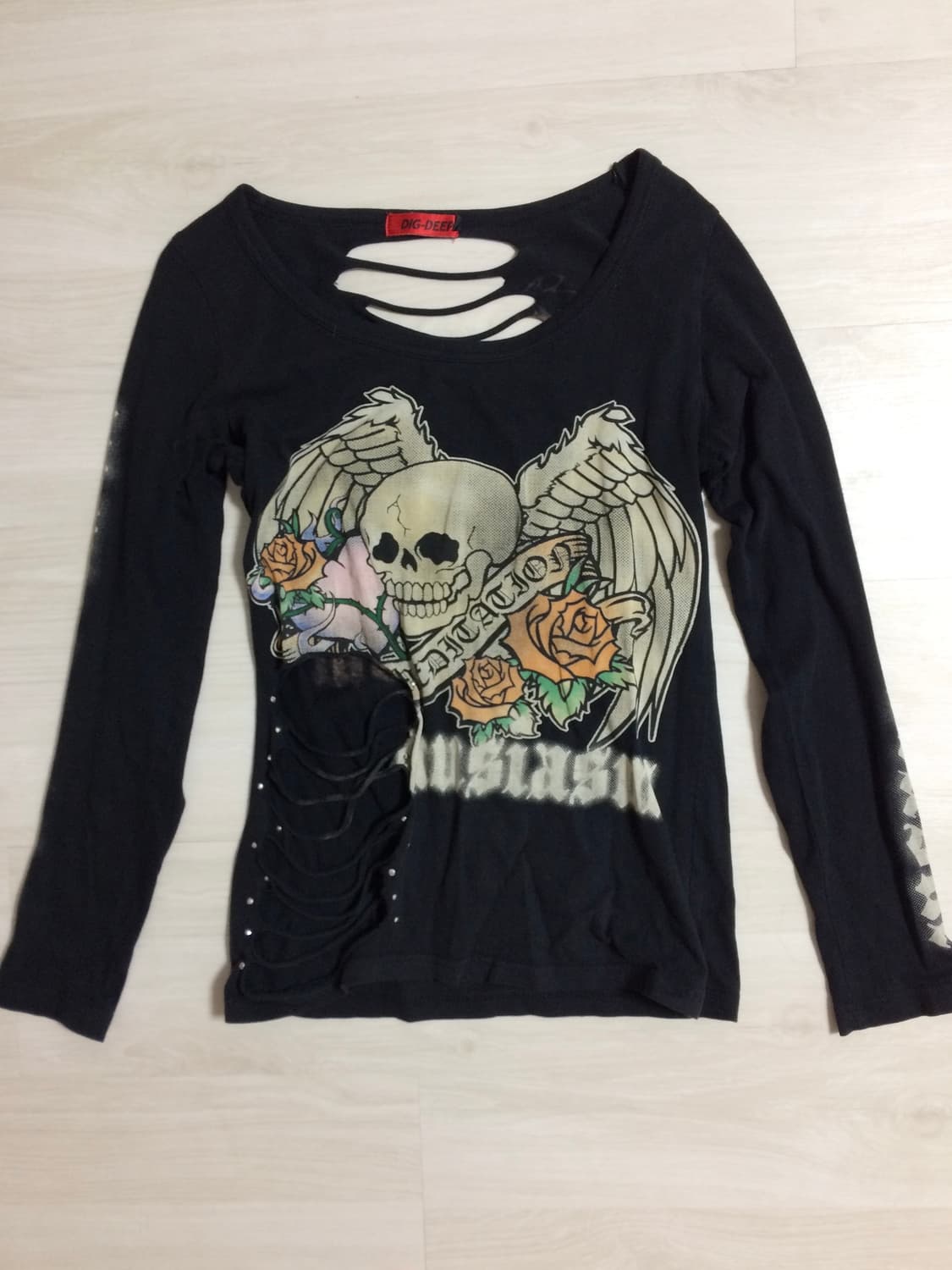 빈티지 펑크 탑 상품이미지1