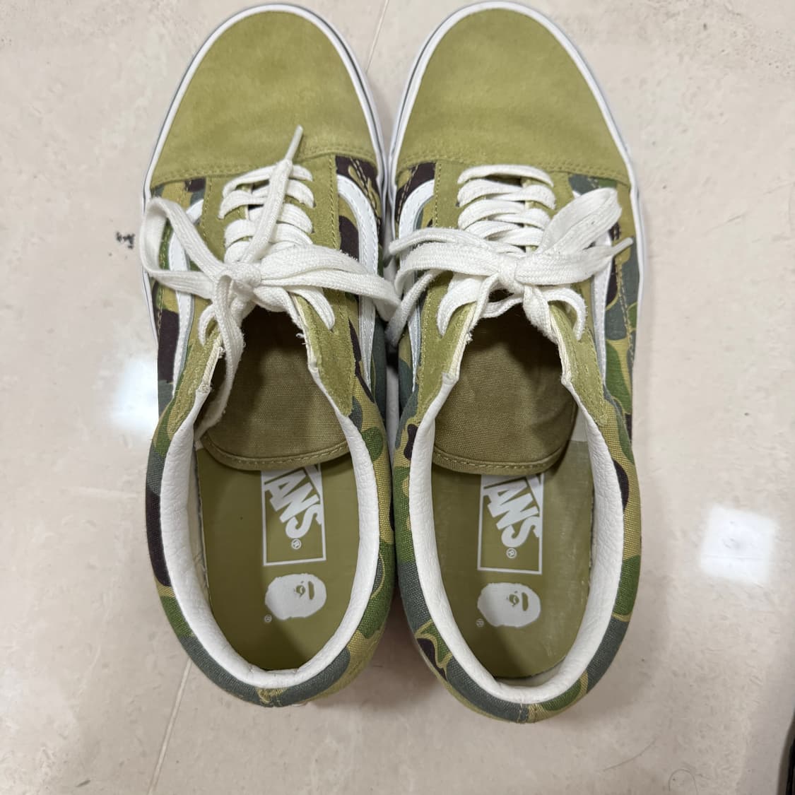 반스 x 베이프 올드스쿨 36 DX ABC 카모(280) 상품이미지3