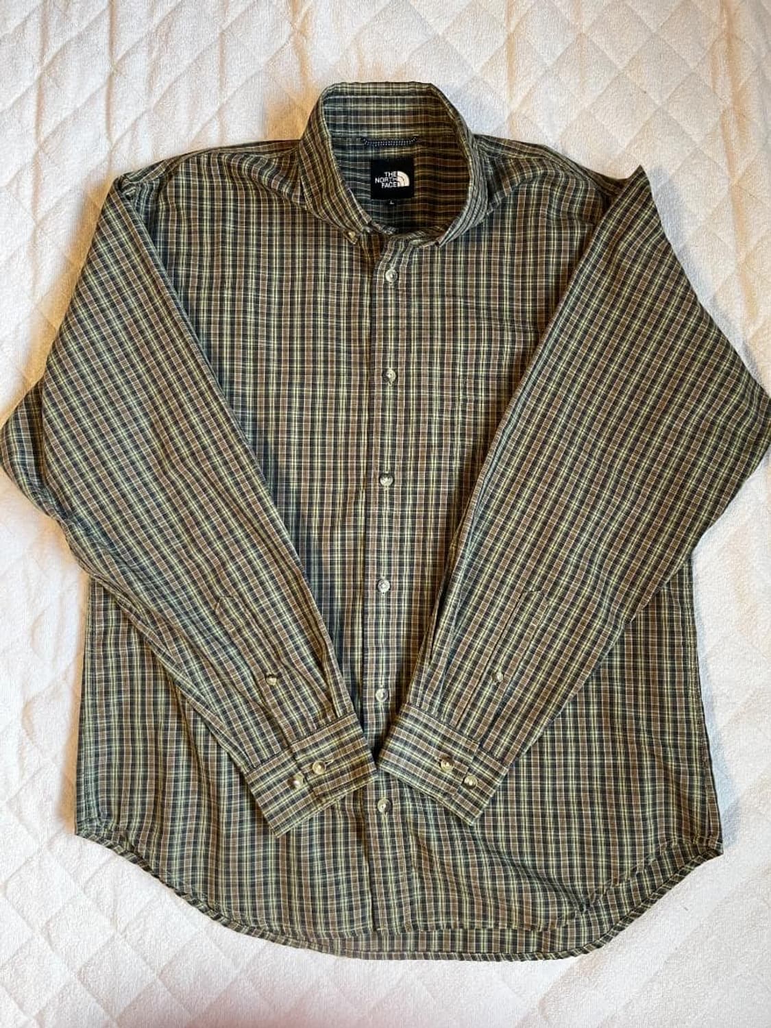 노스페이스 체크 셔츠 상품이미지1