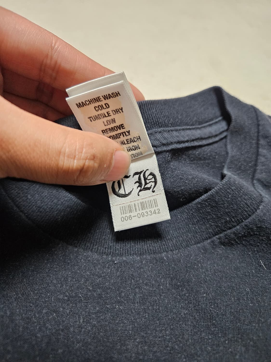 [M] 크롬하츠 포티 스크롤라벨 티셔츠 상품이미지5