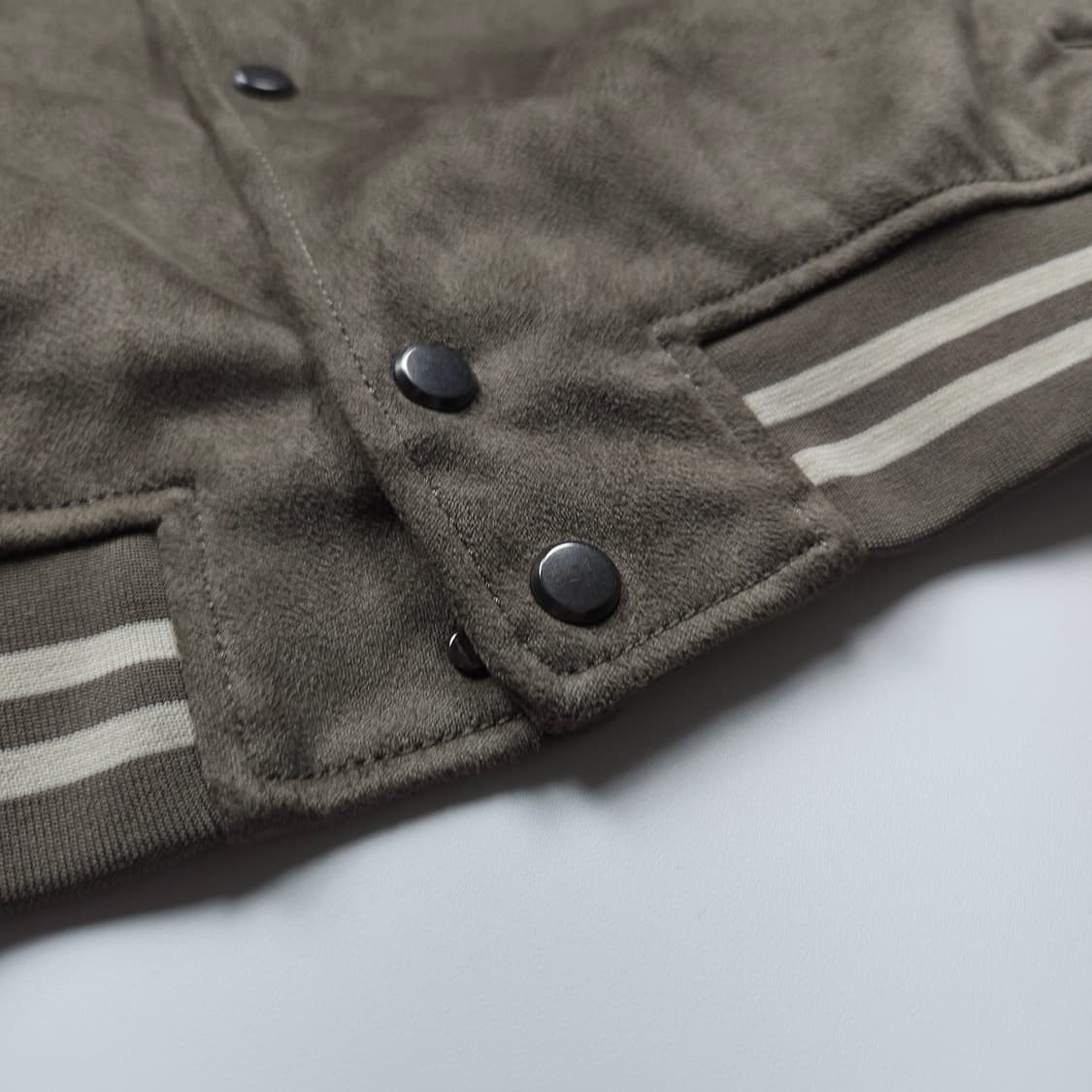 자라 스웨이드 레더 브라운 블루종 (L) 상품이미지4